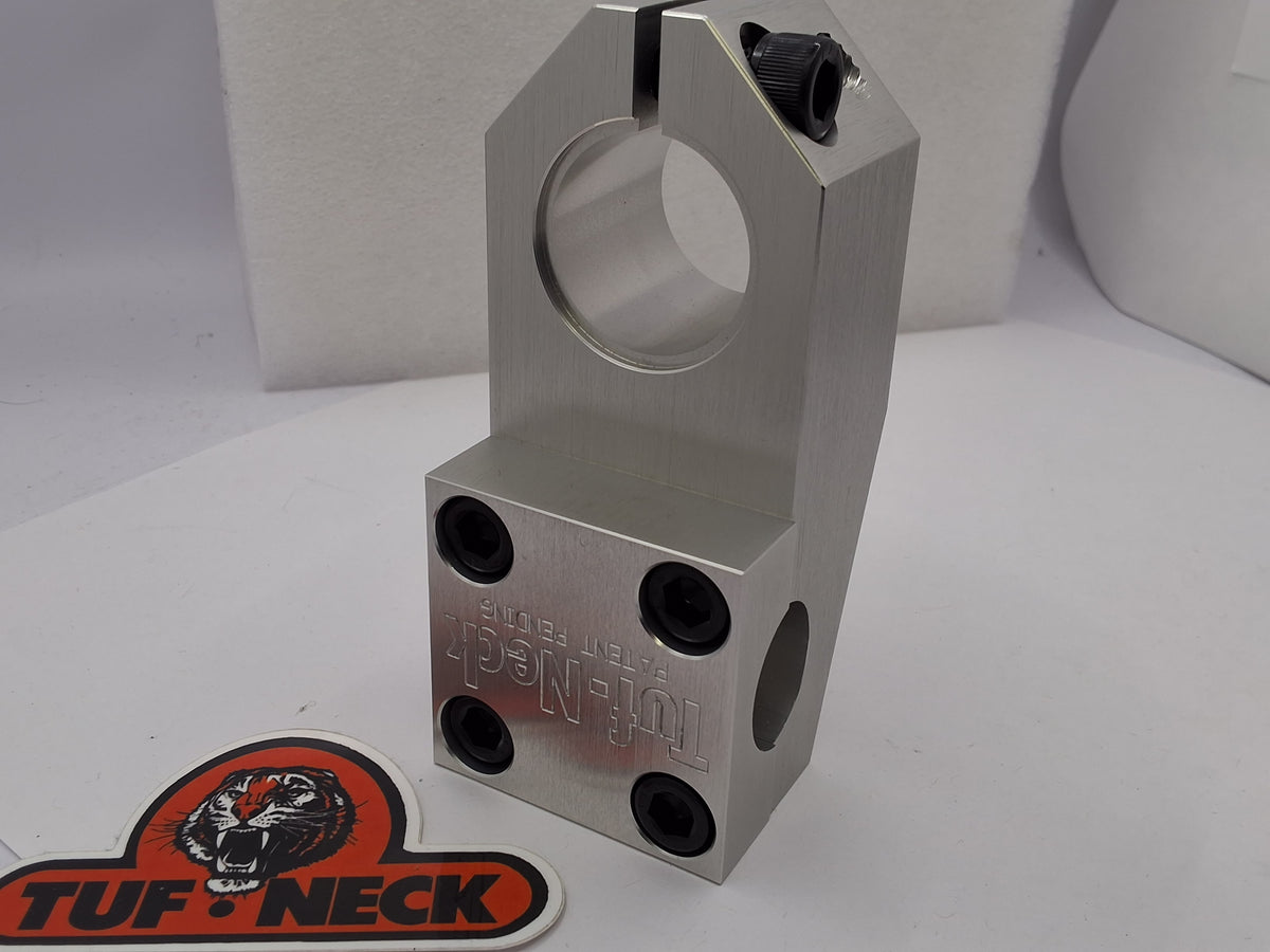 Silver Tuf-Neck Retro Threadless 55mm BMX Stem *Barely Blemished