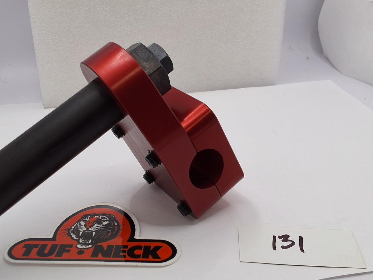 Red 1" Tuf-Neck Stamped Tiger Retro BMX Stem *Barely Blemished #131