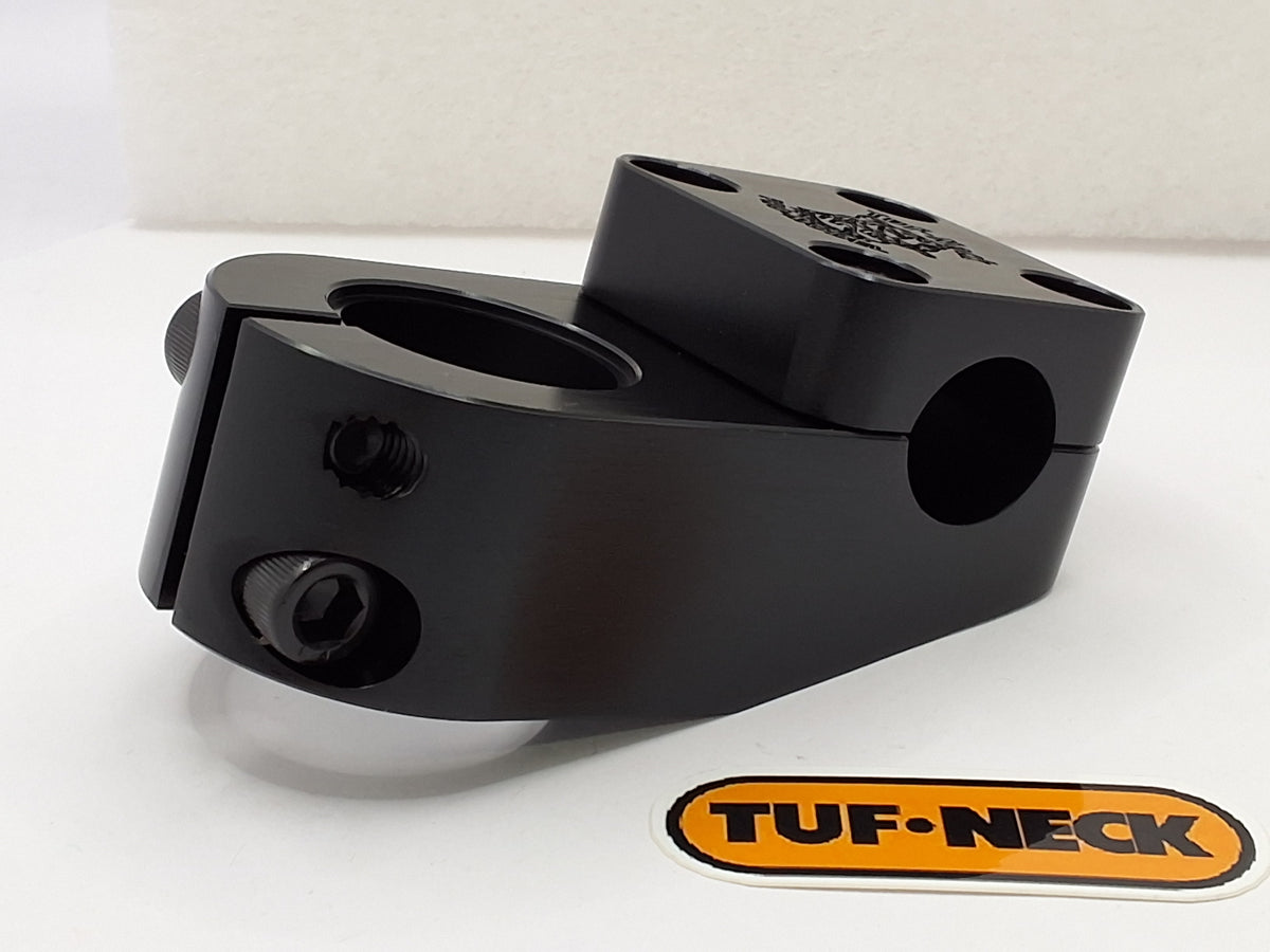 Black Tuf-Neck Drunken Tiger Threadless 50mm BMX Stem *Barely Blemished