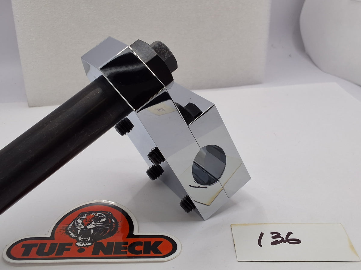 *Barely Blemished* CHROME 1" Tuf-Neck Retro BMX Stem #136