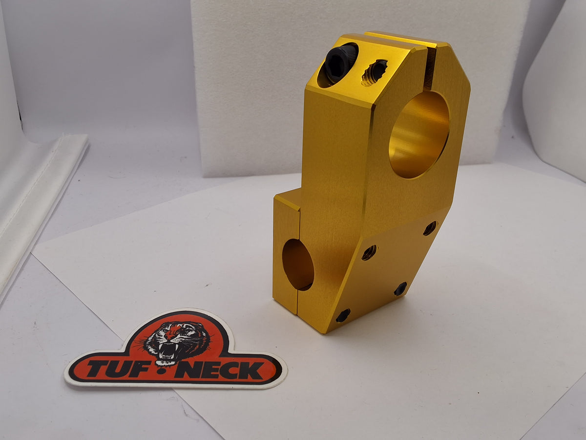 GOLD Tuf-Neck Drunken Tiger Threadless 55mm BMX Stem *Barely Blemished GOLD