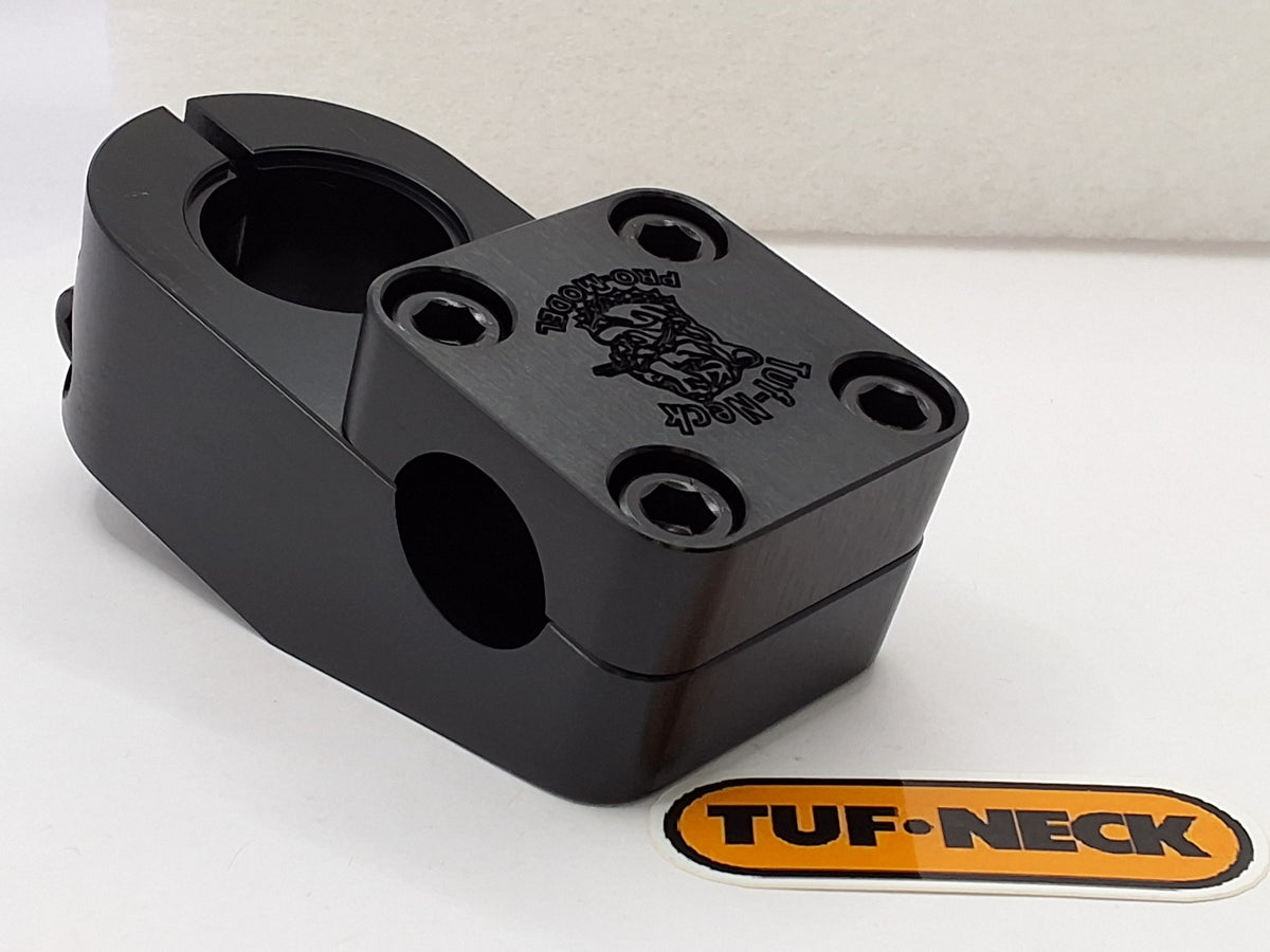 Black Tuf-Neck Drunken Tiger Threadless 50mm BMX Stem *Barely Blemished