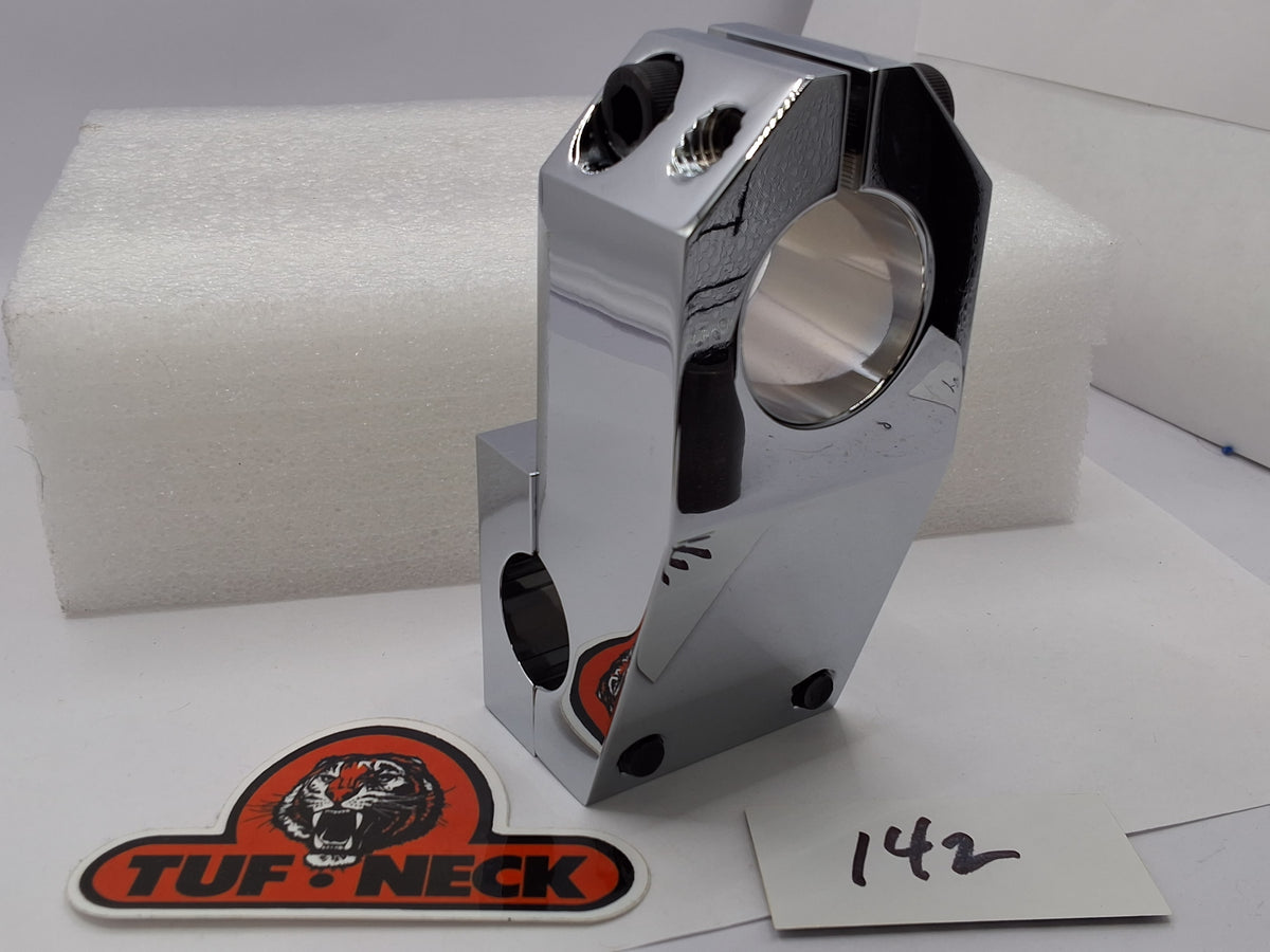 Chrome Tuf-Neck Patent Pending 1-1/8 Threadless 53mm BMX Stem *Blemished #142