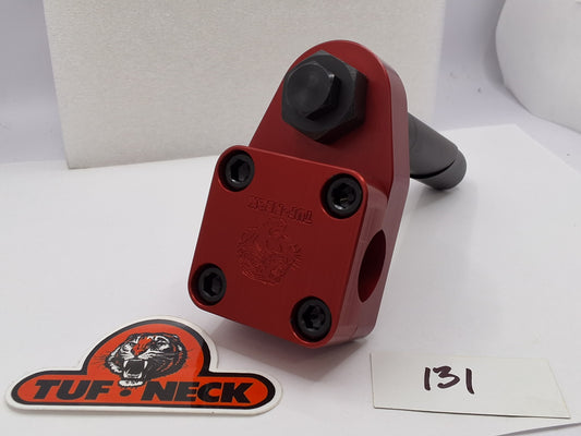 Red 1" Tuf-Neck Stamped Tiger Retro BMX Stem *Barely Blemished #131