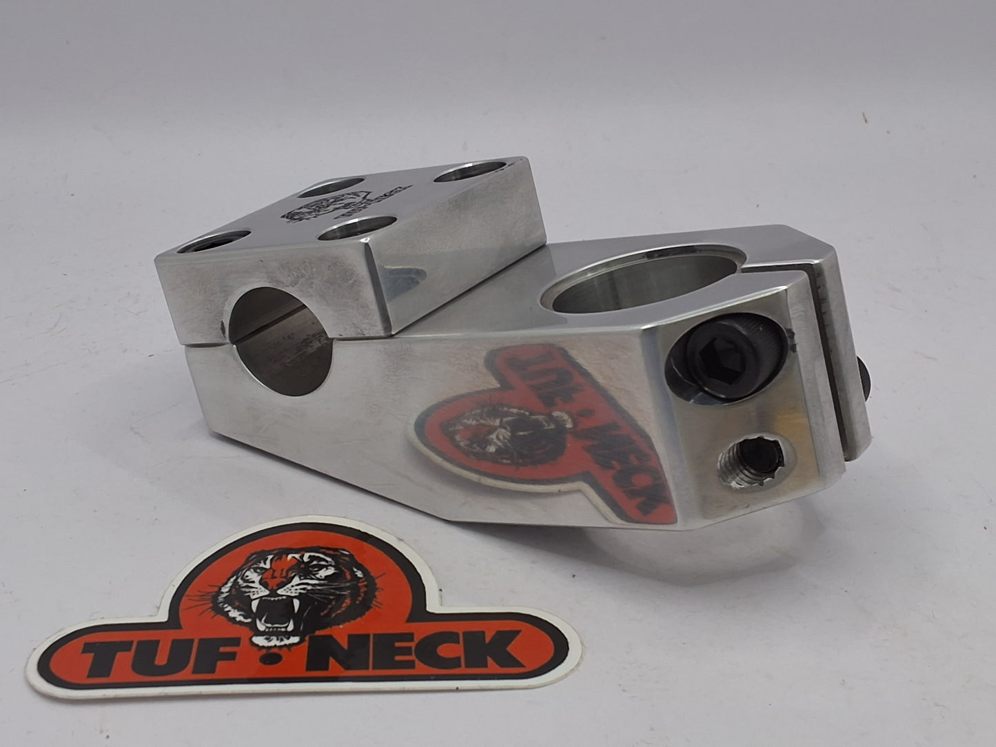 Tuf-Neck Square Tiger 1-1/8" Threadless 55mm BMX Stem (1.125") V3
