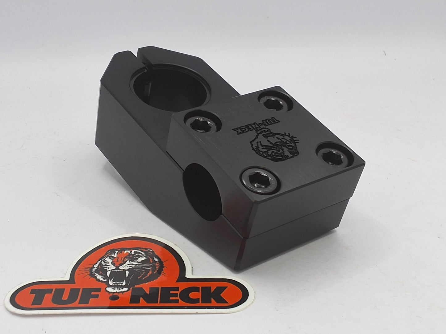 Tuf-Neck Square Tiger 1-1/8" Threadless 55mm BMX Stem (1.125") V3