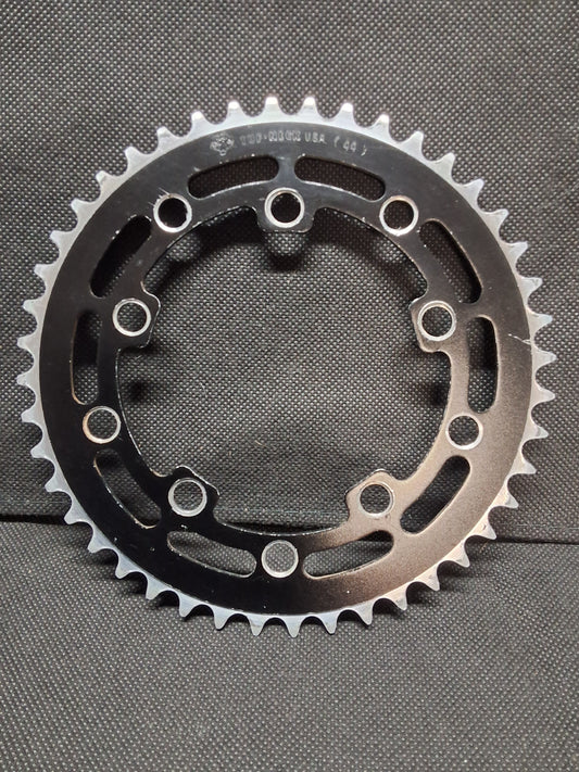 Tuf-Neck USA 44T Chainring (Black Anodized), Very Good Condition, Used, Blemished