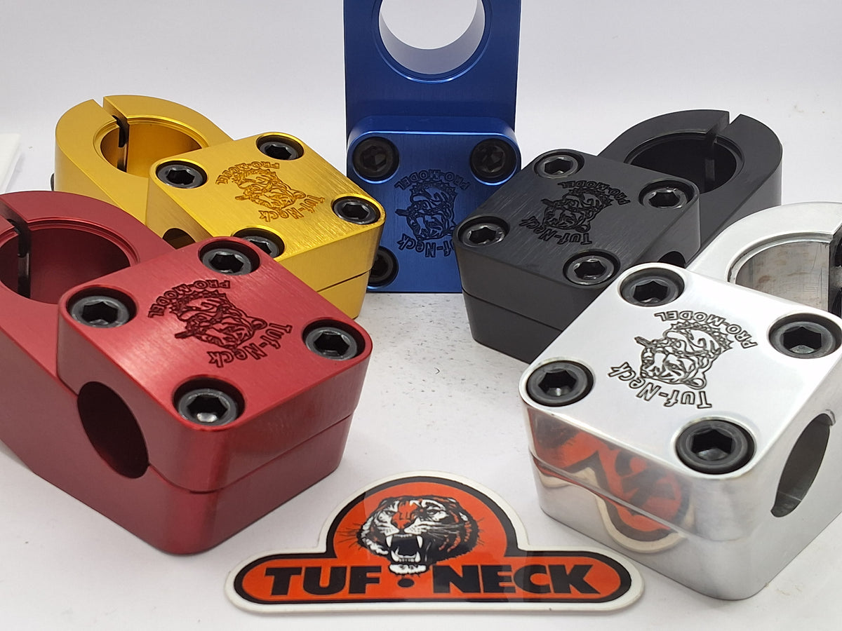 Tuf-Neck Drunken Tiger 1-1/8" Threadless BMX Stem 50mm (1.125")