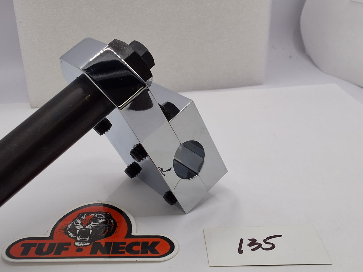 *Barely Blemished* CHROME 1" Tuf-Neck Retro BMX Stem #135