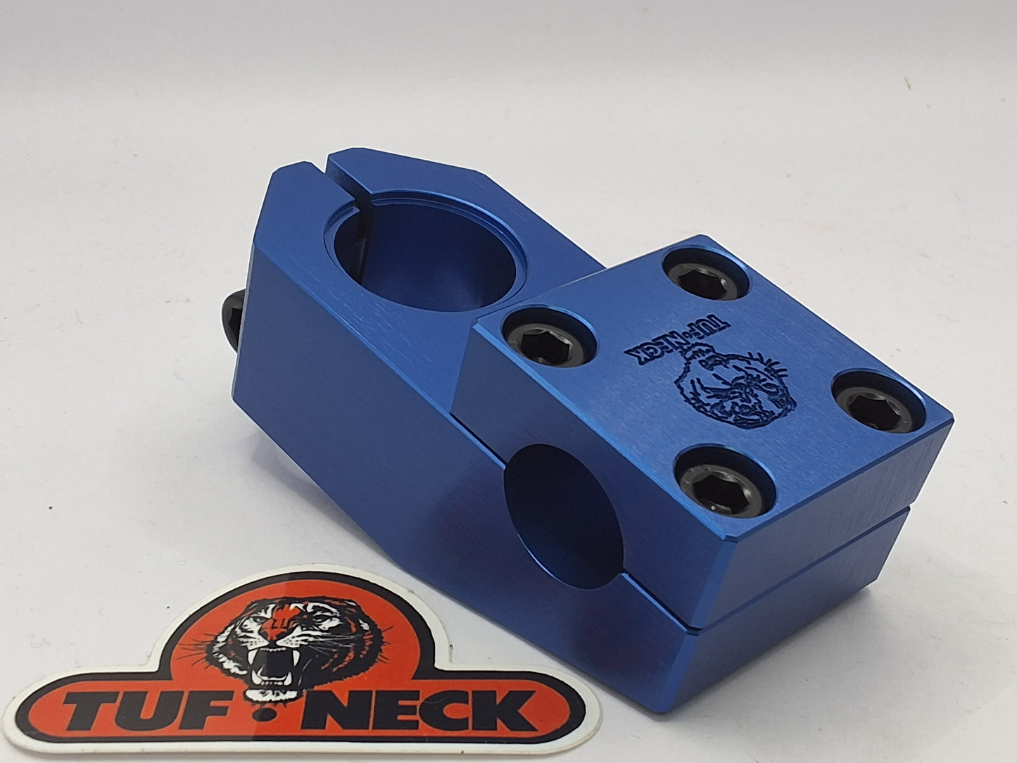 Tuf-Neck Square Tiger 1-1/8" Threadless 55mm BMX Stem (1.125") V3