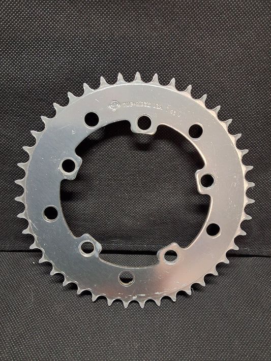 Tuf-Neck USA 43T Chainring (Silver), Very Good Condition, Used, Blemished
